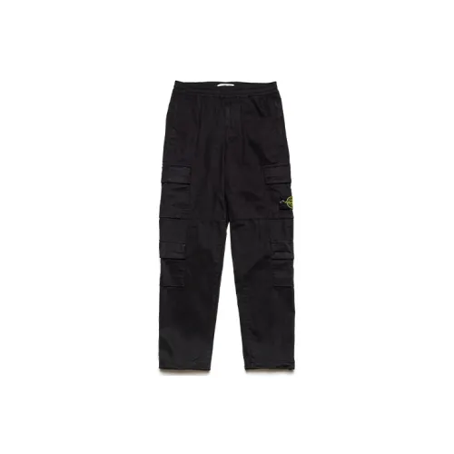 STONE ISLAND Cargo Pants Men Black