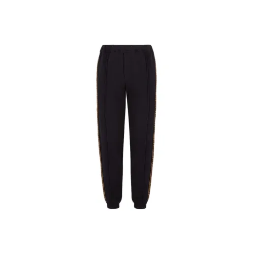 FENDI Casual Pants Men Black