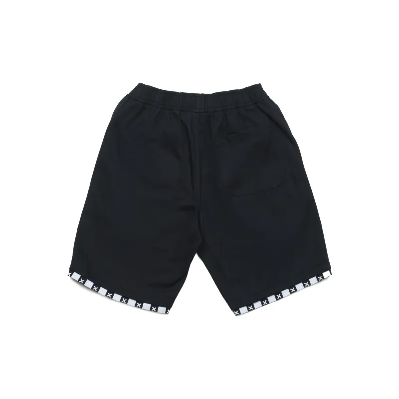 XxDESIGN Casual Shorts Unisex Black-1