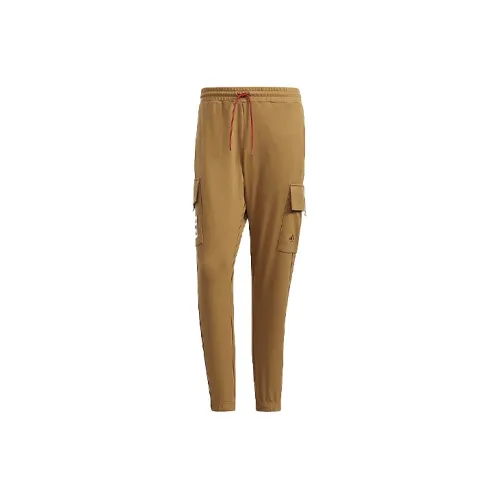 Adidas CNY Collection Knitted Sweatpants Men Khaki