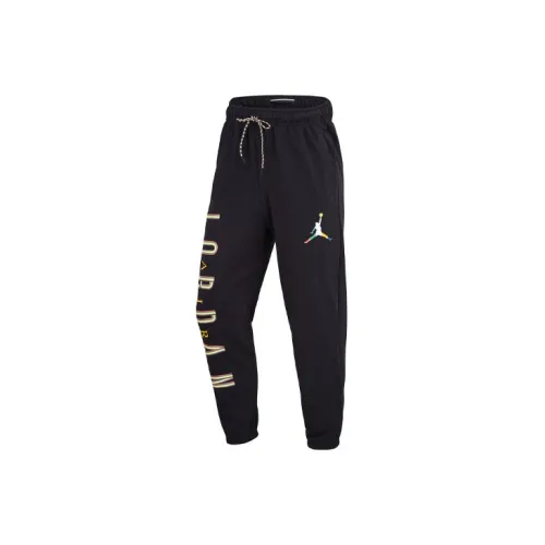 Jordan Sport Knitted Sweatpants Men Black