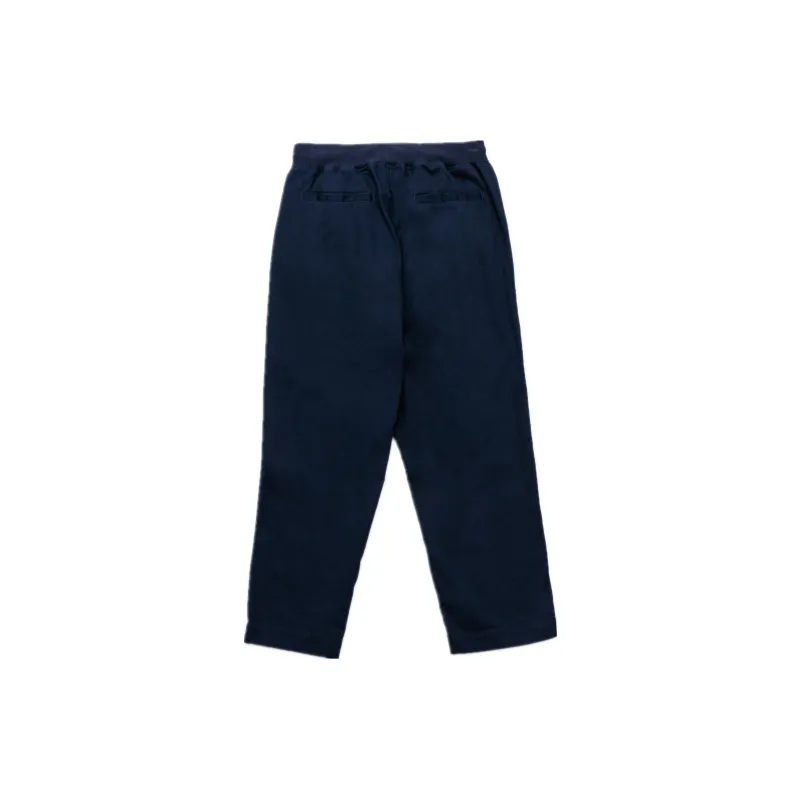 Champion Straight Casual Pants Japan Version Unisex Navy Blue-1