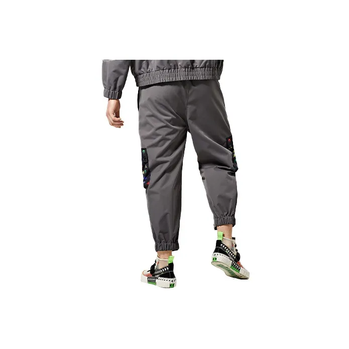 Kappa x Nosense Sports Pants Men's Gray-1