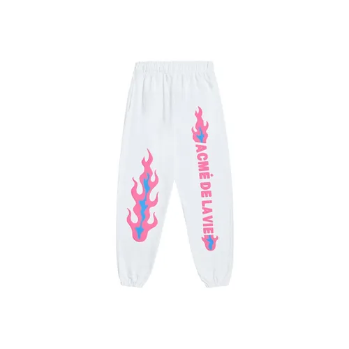 Acme De La Vie Knitted Sweatpants Men White