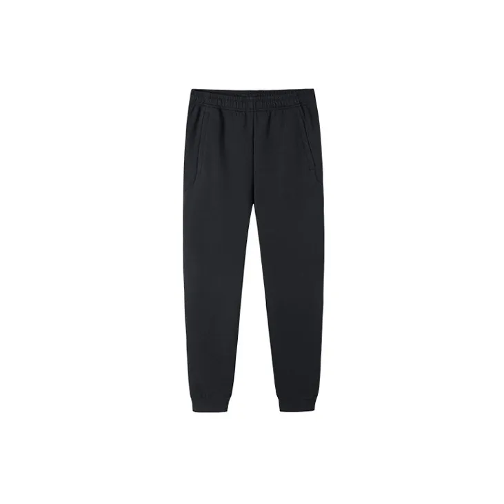 ANTA Variety Training Collection Knitted Sweatpants Men Black-1