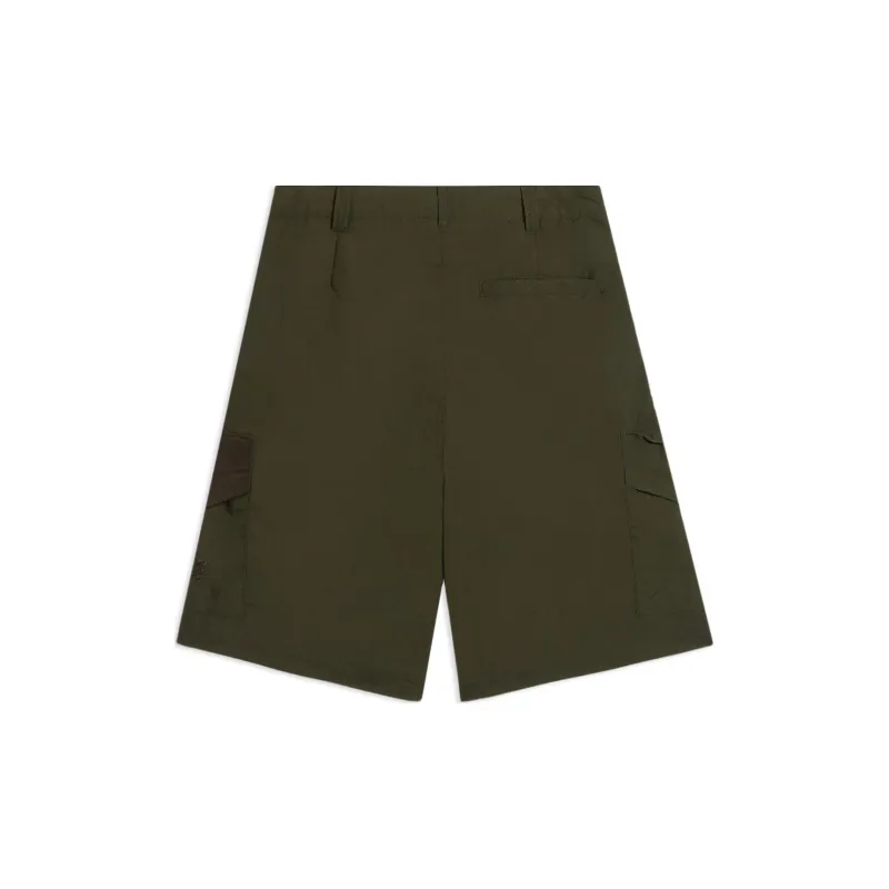 LiNing Casual Shorts Men Dark Olive Green-1
