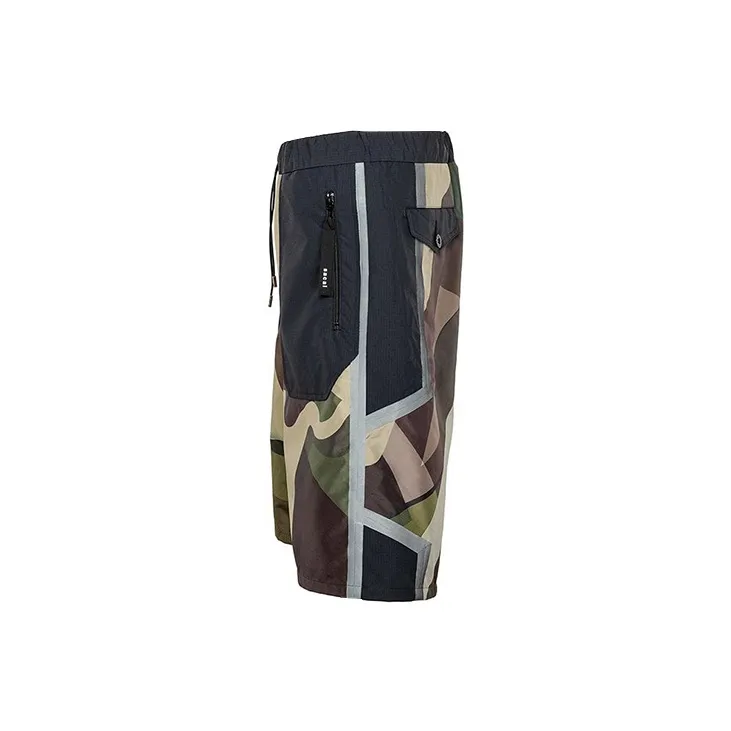 KAWS X Sacai Track Shorts-5