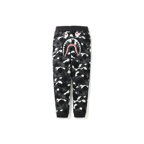 A BATHING APE Shark Series Casual Pants Unisex