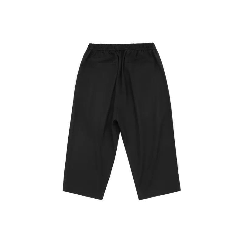 MODITEC Wide Leg Casual Pants Unisex Black-1