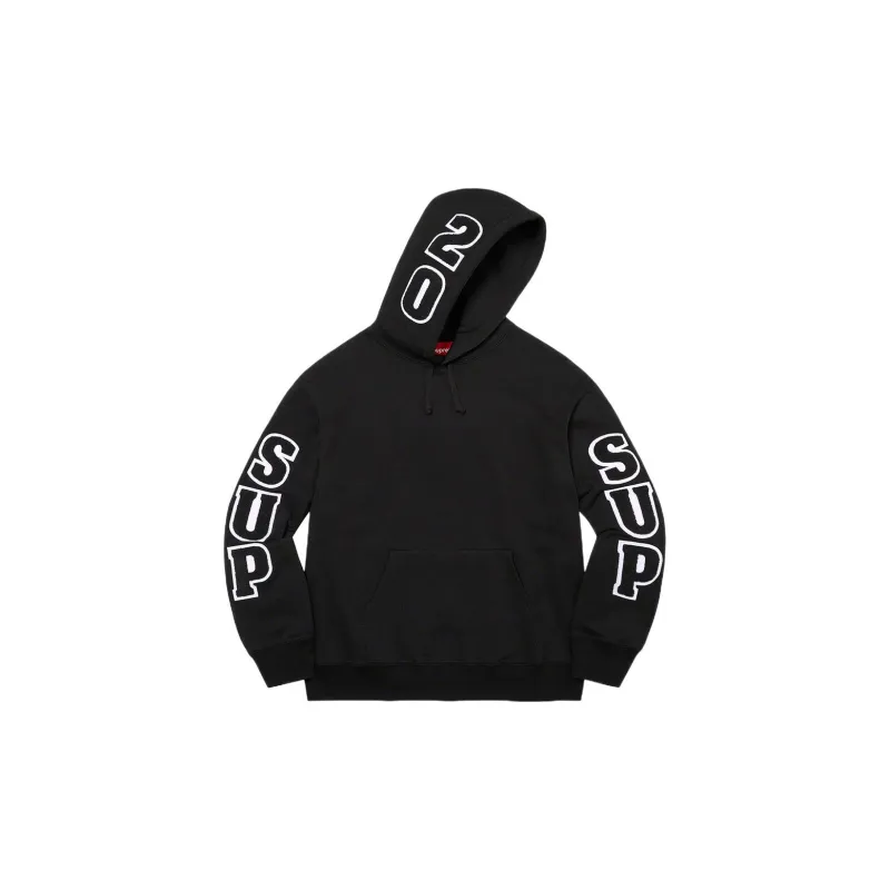 Supreme Team Chenille Hooded Sweatshirt-5