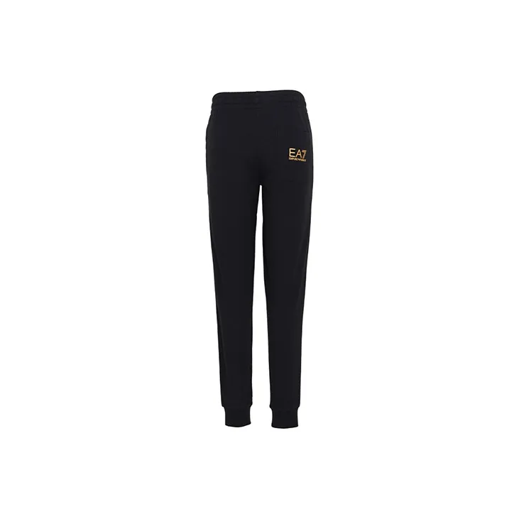 EMPORIO ARMANI Logo Printed Tapered Track Pants-1