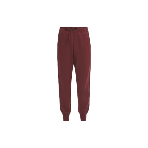 Y-3 Knitted Sweatpants Unisex Red