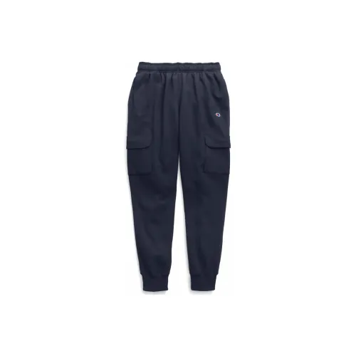 Champion Knitted Sweatpants Unisex Navy Blue