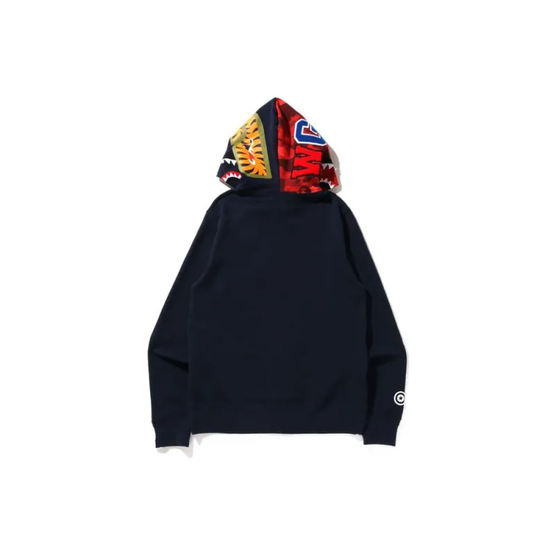Bape Color Camo Shark Full Zip Hoodie-5