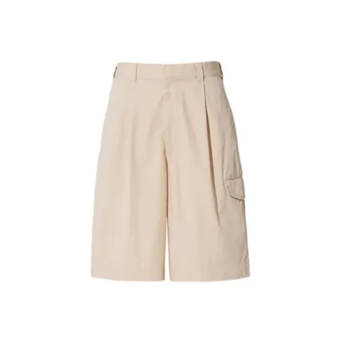 Jil Sander X UNIQLO FW20 Jil Sander Collaboration Series Cargo Shorts Men Beige