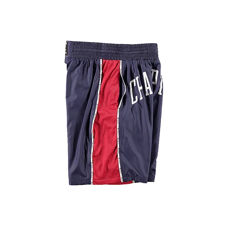 Champion Shorts Unisex Navy Blue Red-1