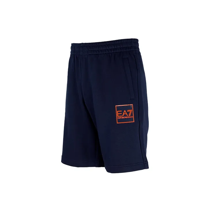 EMPORIO ARMANI EA7 SS22 Casual Shorts Men's Dark Blue-2