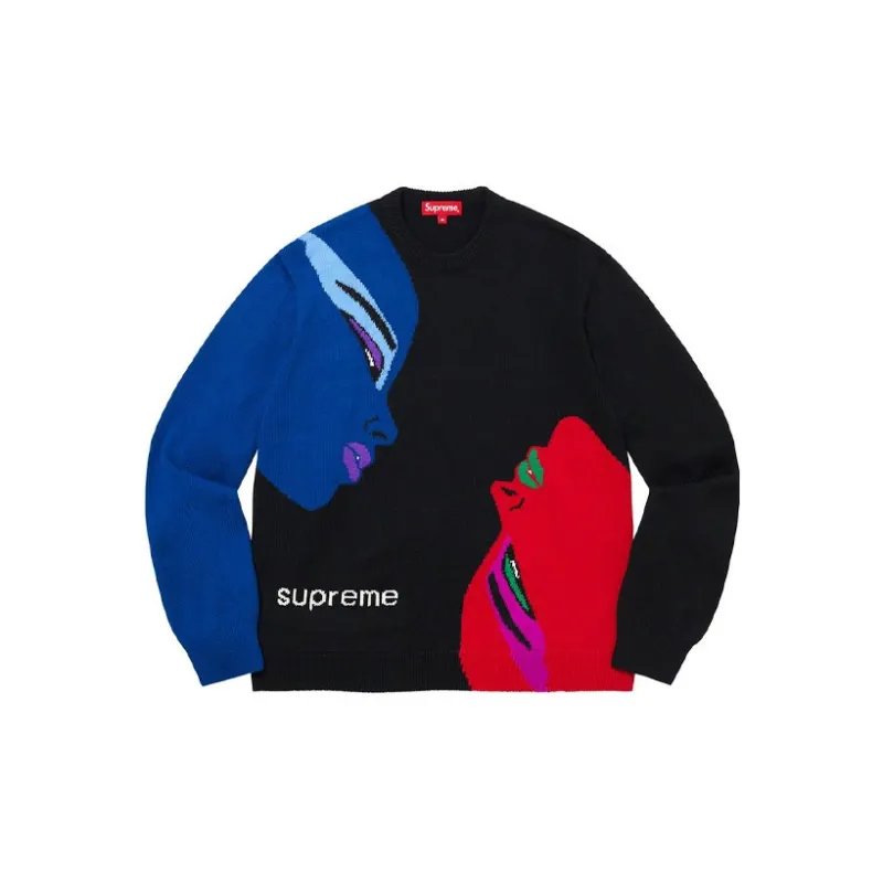 Supreme FW23 American Psycho Sweater Yellow Size