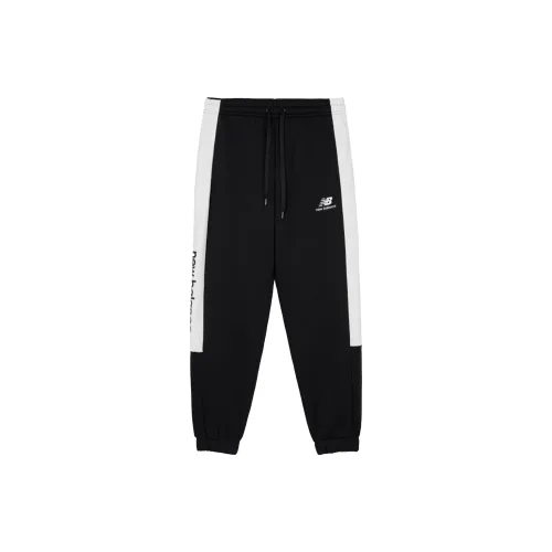 New Balance Knitted Sweatpants Men Black