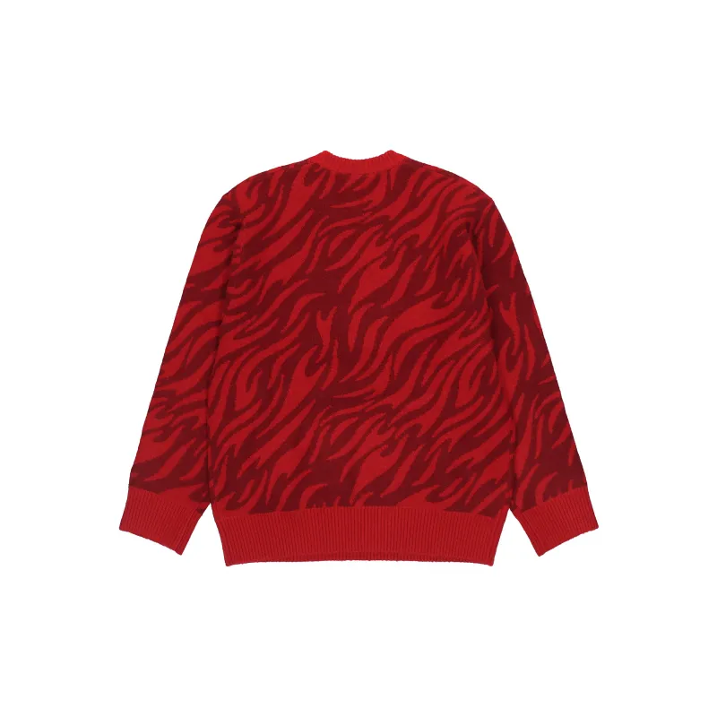 LiNing Sports Trend Series Sweater Unisex Red-1