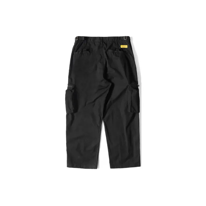 DAKYAM Cargo Pants Casual Pants Unisex Black-1