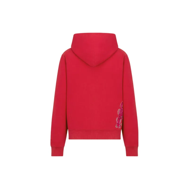 DIOR Quarterly New Products Sweatshirts Men Red-1