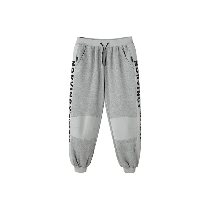 NORVINCY Ribbed Multicolor Knitted Sweatpants Unisex-5
