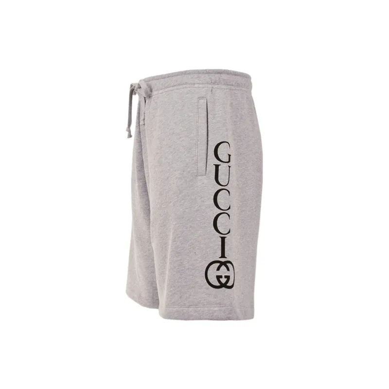 GUCCI Casual Shorts Men Gray-2