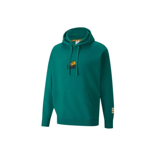 PUMA Big Cat Sweatshirts Men Lake Green