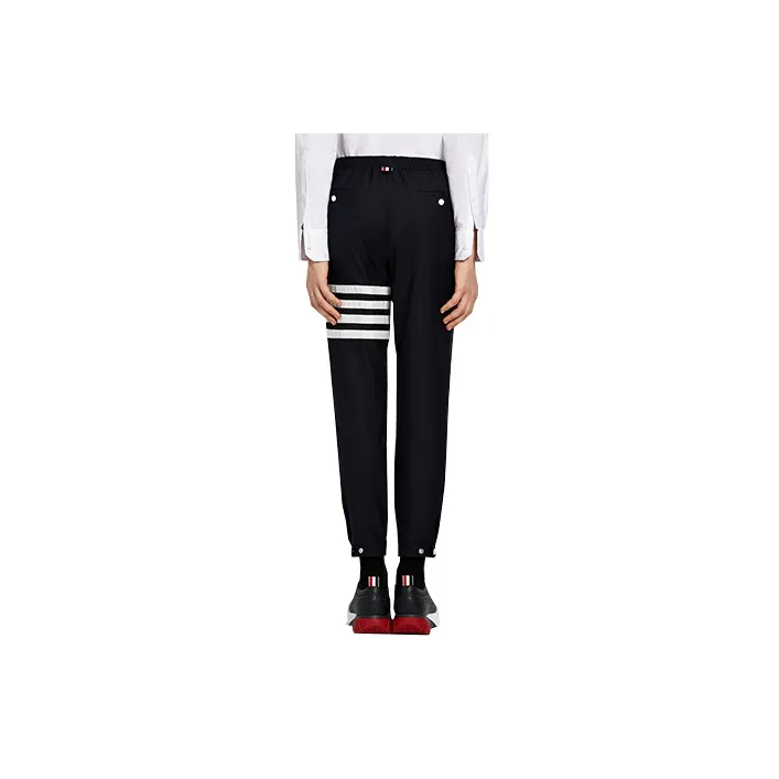 THOM BROWNE· Casual Pants Men's Marine Blue-1