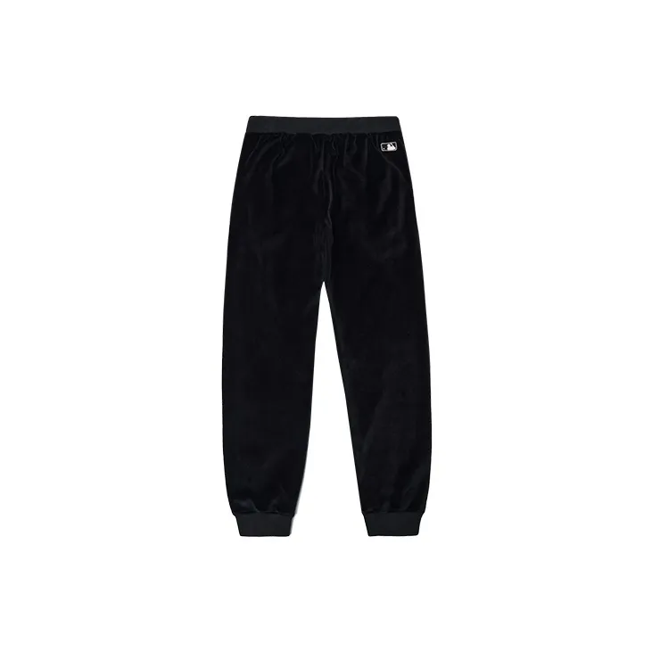 MLB New York Yankees Knitted Sports Pants Unisex Black-1