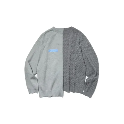 ROARINGWILD Sweaters Unisex Gray