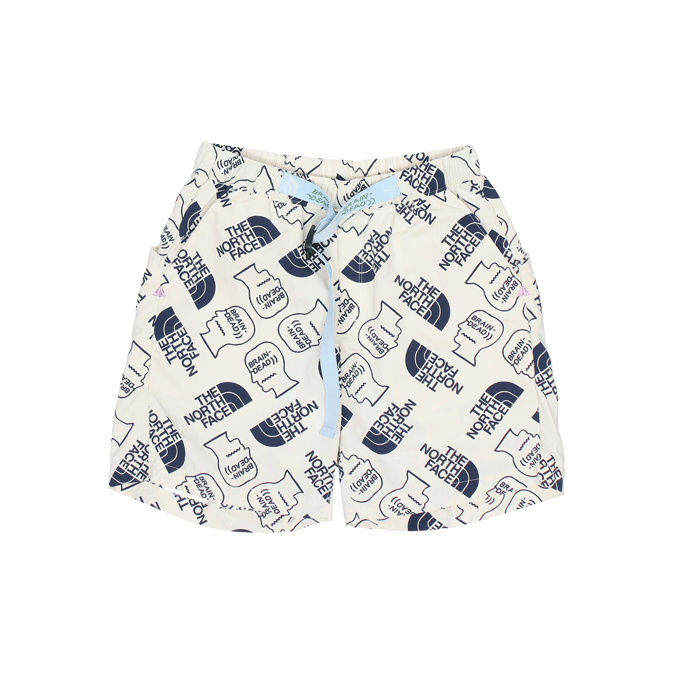 Brain Dead X THE NORTH FACE Casual Shorts Men White