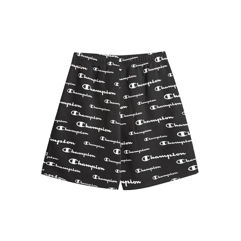 Champion Loose Fit Shorts US Version Unisex Black-1