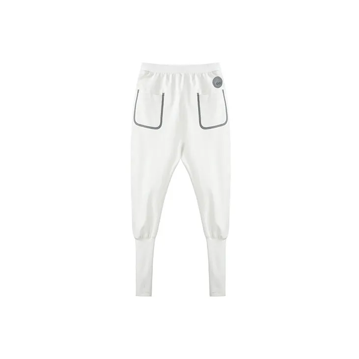 NORVINCY Long Ribbed Elastic Cuff Knitted Sweatpants Unisex-2
