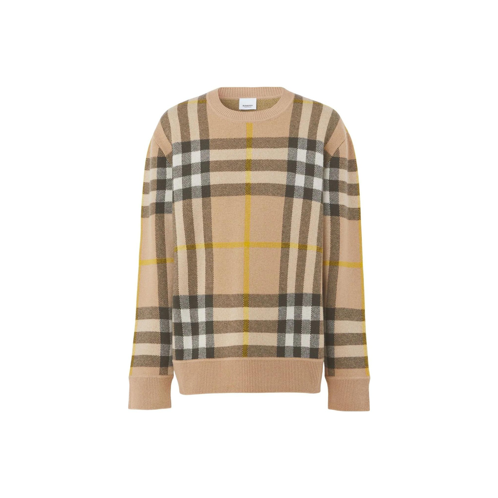 Burberry Cashmere Sweater Men Brown S