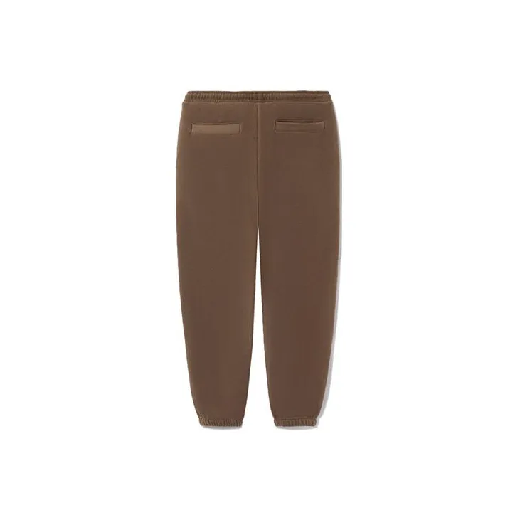 LiNing CF Enlightenment Journey Collection Urban Outdoor Collection Knitted Sweatpants Unisex Brown-1