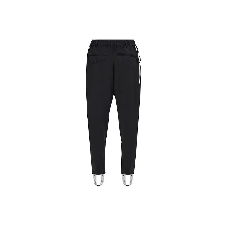 Y 3 Knitted Sweatpants Unisex Black-1