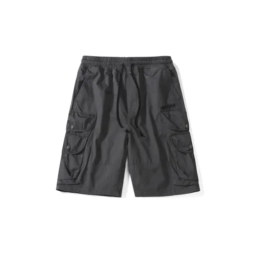 Guuka Cargo Shorts Men Dark Gray