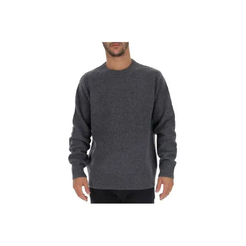 DRIES VAN NOTEN Cashmere Sweaters Men Gray