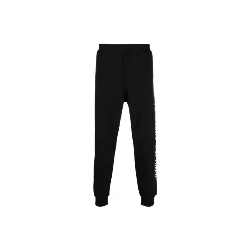 Alexander McQueen Knitted Sweatpants Men Black