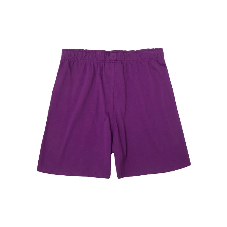 Drew House Letter Logo Series Casual Shorts Unisex Purple-1