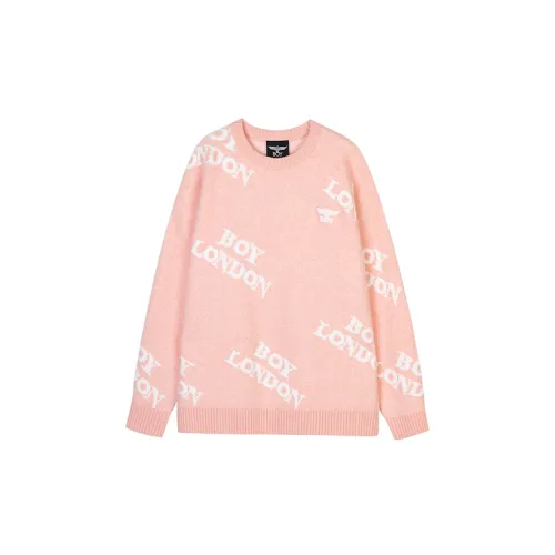 Boy London Sweaters Unisex Pink