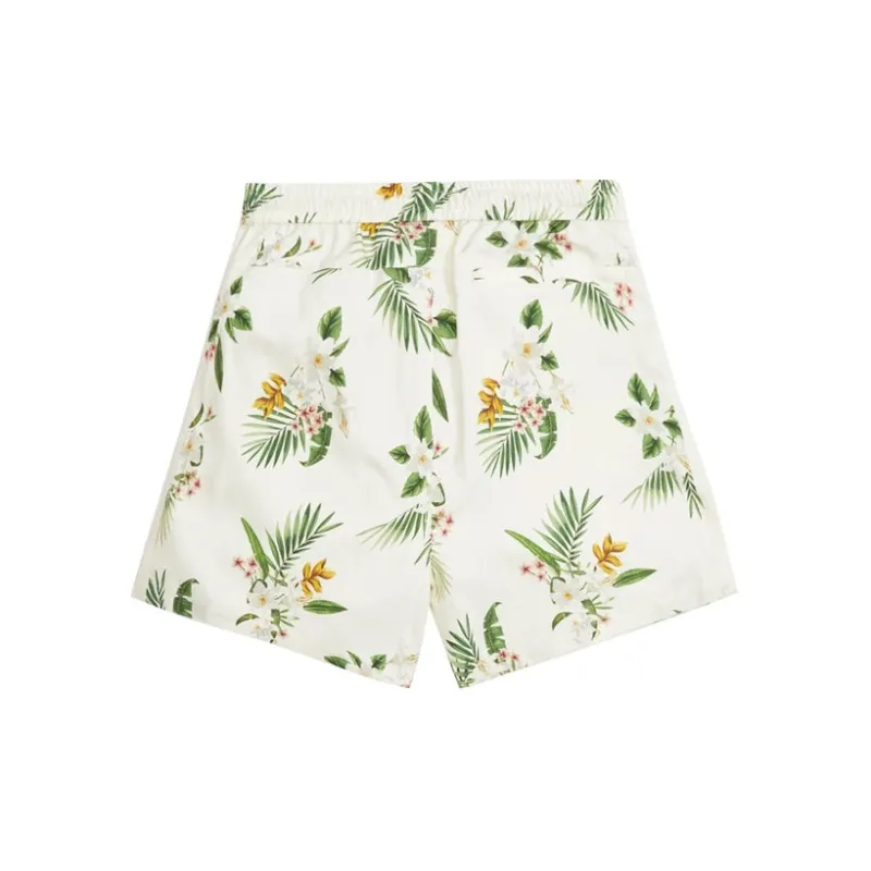 KITH Hawaiian Print Active Silk Shorts-1