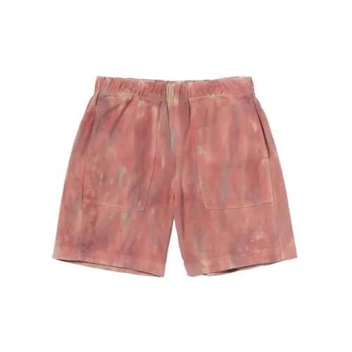 Stussy Casual Shorts Unisex Red