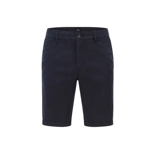 HUGO BOSS Casual Shorts Men Dark Blue