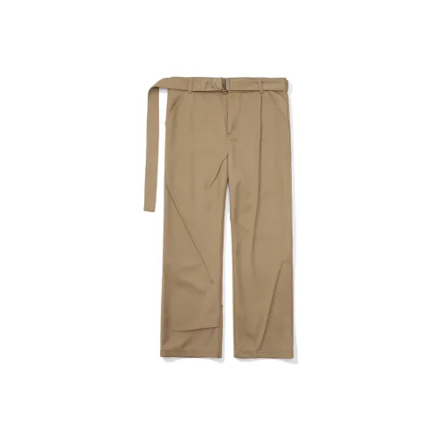 UNVESNO Casual Pants Unisex Khaki