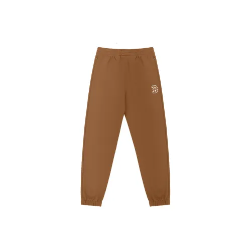 MLB Base Logo Knitted Sweatpants Unisex Brown