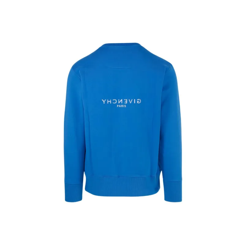 Givenchy Slim Fit Reversed Print Sweatshirt-1