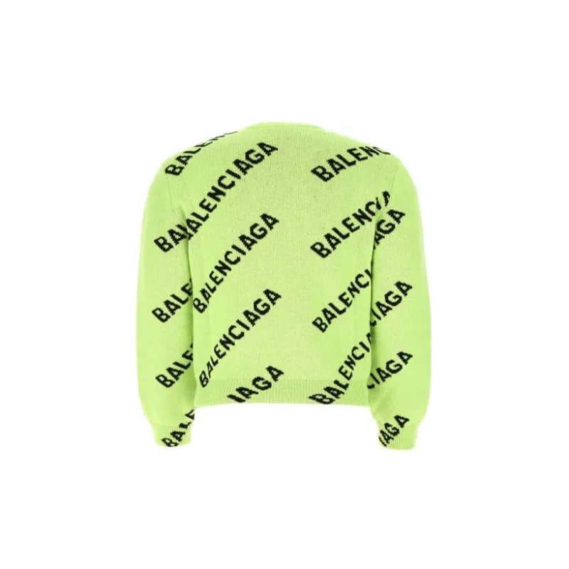 Balenciaga Sweaters Unisex Green-1